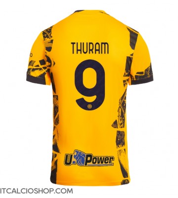 Inter Milan Marcus Thuram #9 Terza Maglia 2024-25 Manica Corta